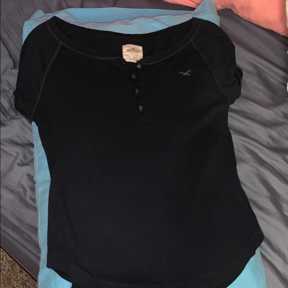 Navy Hollister Shirt